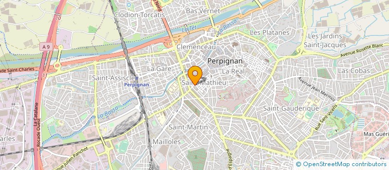 localisation de l'entreprise ACCUEIL PERPIGNAN TAXI  PERPIGNAN