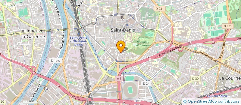 localisation de l'entreprise ACCUEIL PONCTUEL D'AIDE ET DE SOUTIEN A L'ENFANT (APAISE) à SAINT-DENIS