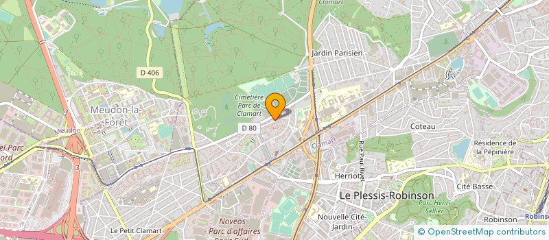 localisation de l'entreprise ACCUEIL RELAIS PARENTS ENFANTS à CLAMART