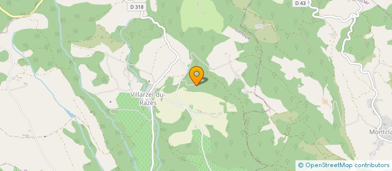 localisation de l'entreprise ACCUEIL  RESSOURCE & PARTAGE  VILLARZEL-DU-RAZES