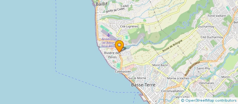 localisation de l'entreprise ACCUEIL SENIOR ASSISTANCE à BASSE-TERRE