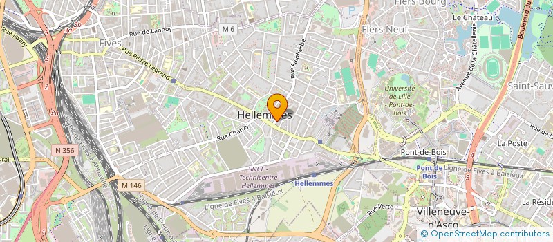 localisation de l'entreprise ACCUEIL SERVICE AFFAIRES à LILLE