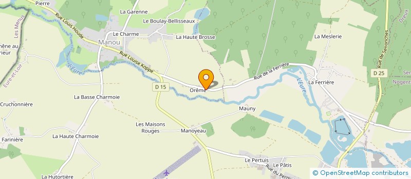 localisation de l'entreprise ACCUEIL TAXI LOUPEEN à MANOU