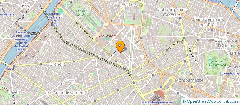 localisation de l'entreprise ACCUEIL TOUT PETITS BON CONSEI à PARIS
