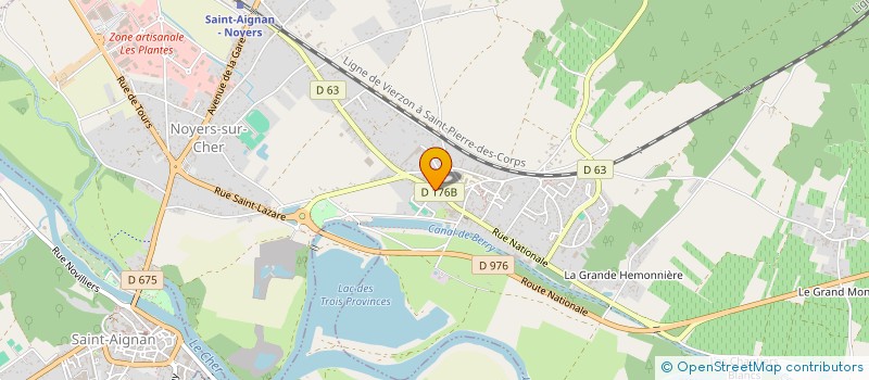 localisation de l'entreprise ACCUEIL VALLEE DU CHER ENVIRONNEMENT à THESEE