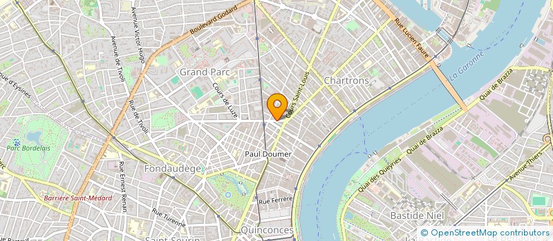 localisation de l'entreprise ACCUEILS ET SERVICES à BORDEAUX