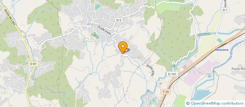 localisation de l'entreprise ACCUGLIANZA à APPIETTO
