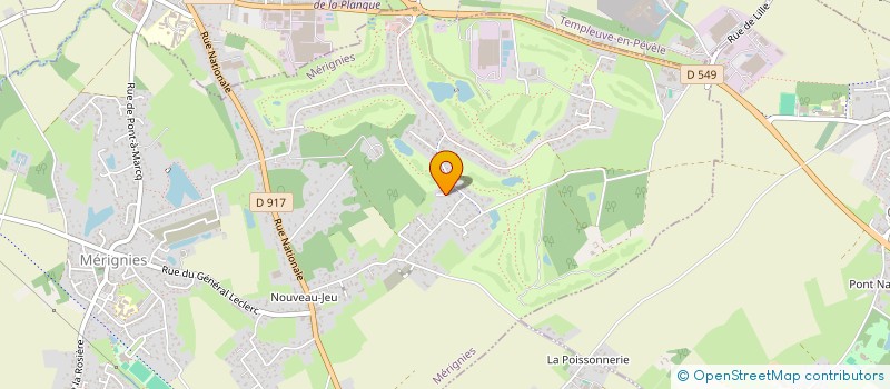 localisation de l'entreprise ACCUNORIMMO  AVELIN