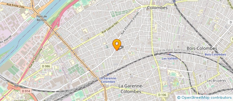 localisation de l'entreprise ACCURACY SERVICES à COLOMBES
