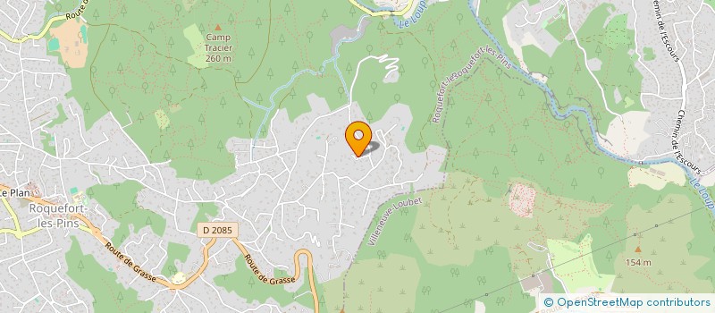 localisation de l'entreprise ACCURATE  ROQUEFORT-LES-PINS