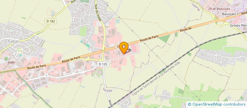 localisation de l'entreprise ACCURATIO 79180  CHAURAY