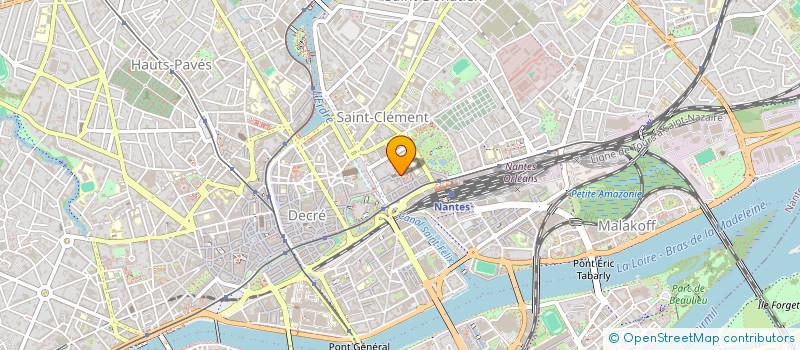 localisation de l'entreprise ACCY à NANTES