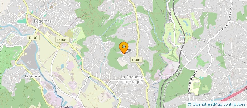 localisation de l'entreprise ACD à LA ROQUETTE-SUR-SIAGNE