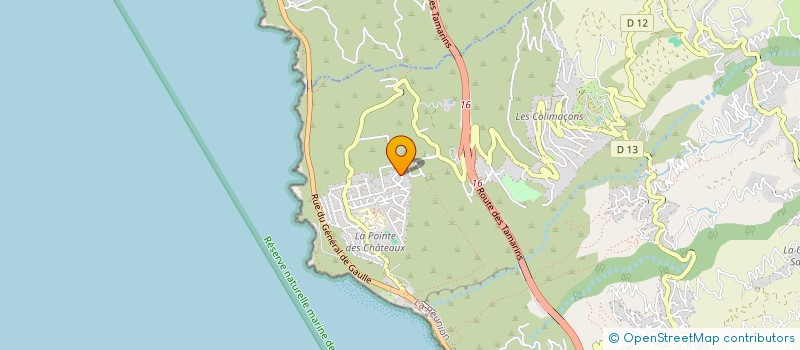 localisation de l'entreprise ACD  SAINT-LEU