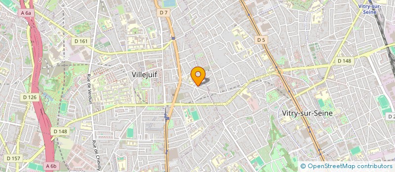 localisation de l'entreprise ACD BAT à VILLEJUIF