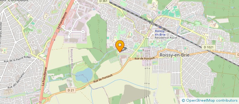 localisation de l'entreprise ACD CONCEPT à ROISSY-EN-BRIE
