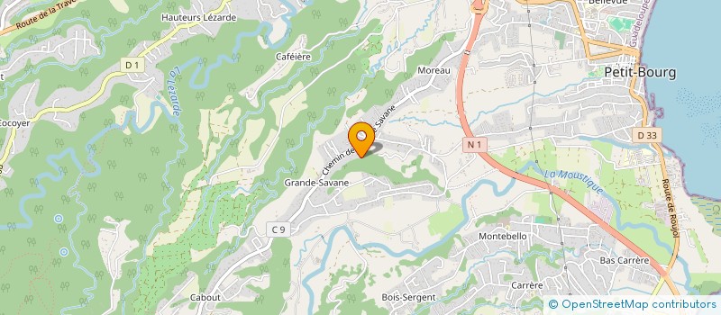 localisation de l'entreprise ACD CONSULTANTS à PETIT-BOURG