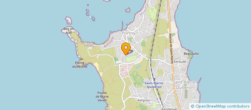 localisation de l'entreprise ACD COUVREUR ZINGUEUR à SAINT-PIERRE-QUIBERON