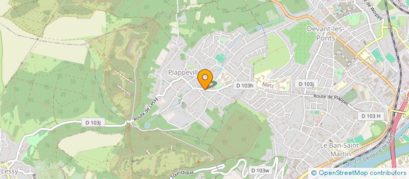 localisation de l'entreprise ACD ELEVATEURS à LONGEVILLE-LES-METZ