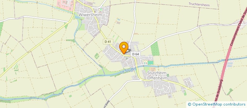 localisation de l'entreprise ACD ENVIRONNEMENT  STUTZHEIM-OFFENHEIM