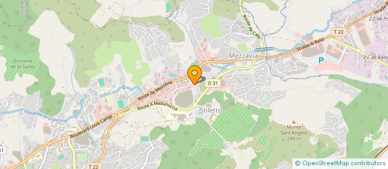 localisation de l'entreprise ACD NETTOYAGE à AJACCIO
