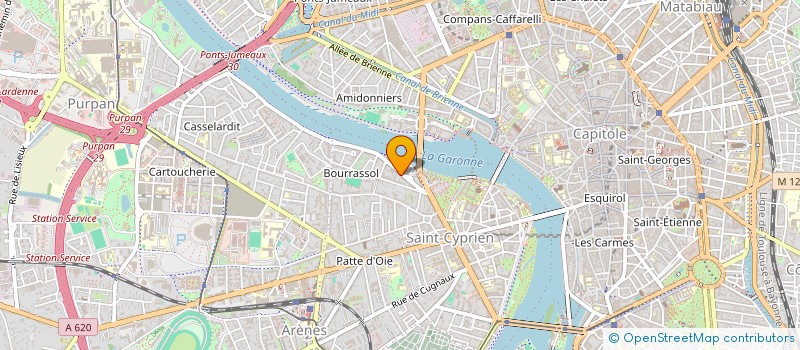 localisation de l'entreprise ACD PLOMBERIE  TOULOUSE