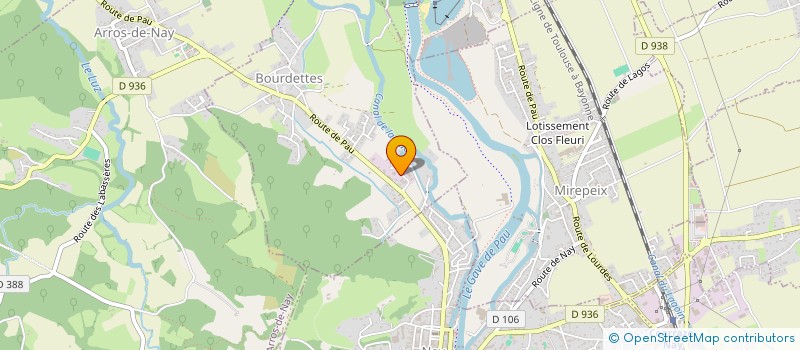 localisation de l'entreprise ACD SN  BOURDETTES