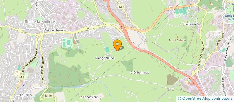 localisation de l'entreprise ACDC  ROCHE-LA-MOLIERE