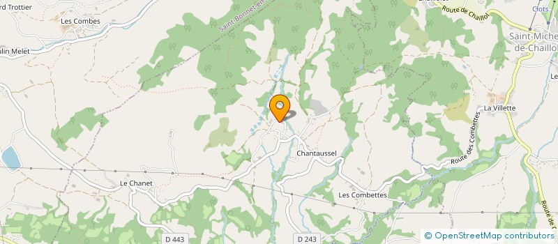 localisation de l'entreprise ACDC  AUBESSAGNE