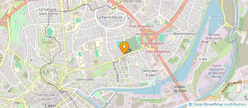 localisation de l'entreprise ACDC à CAEN