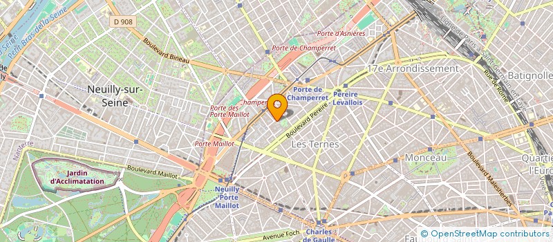 localisation de l'entreprise ACDC  PARIS