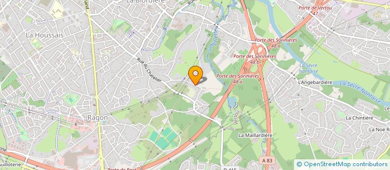 localisation de l'entreprise ACDC-IOB(AGENCE CONSEIL EN DEFISCALISATION ET CREDITS-INTERMEDIAIRE EN OPERATIONS BANCAIRES) à REZE