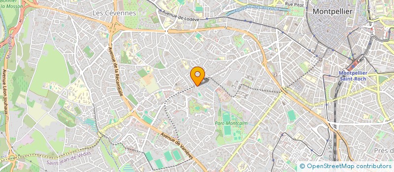 localisation de l'entreprise ACDD ESTANOVE à MONTPELLIER