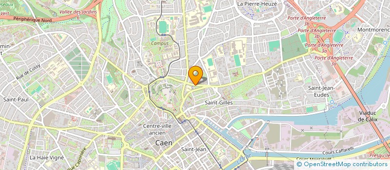 localisation de l'entreprise ACDERMATO à CAEN