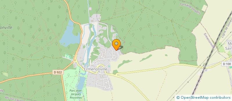 localisation de l'entreprise ACDG  ERMENONVILLE