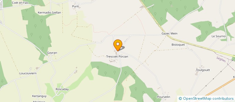 localisation de l'entreprise ACDH  SEGLIEN