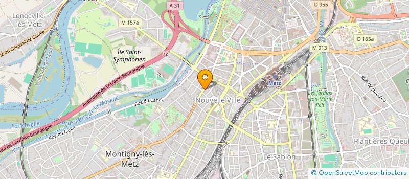 localisation de l'entreprise ACDIS à METZ