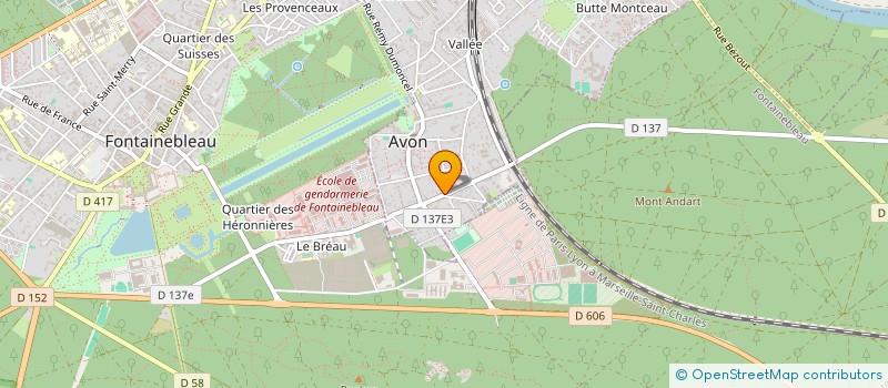 localisation de l'entreprise ACDM à AVON