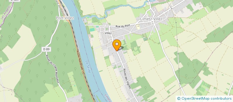 localisation de l'entreprise ACDM MENUISERIE  LIMETZ-VILLEZ