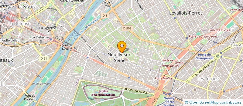 localisation de l'entreprise ACDMC à NEUILLY-SUR-SEINE