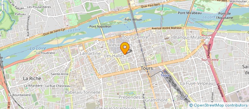 localisation de l'entreprise ACDN à TOURS