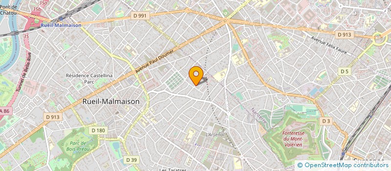 localisation de l'entreprise ACDP à RUEIL-MALMAISON