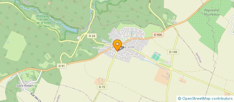 localisation de l'entreprise ACDP à CERNAY-LA-VILLE
