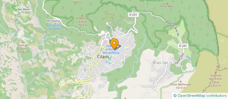 localisation de l'entreprise ACDP à CILAOS