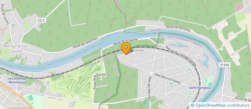 localisation de l'entreprise ACDR  SAINT-FARGEAU-PONTHIERRY