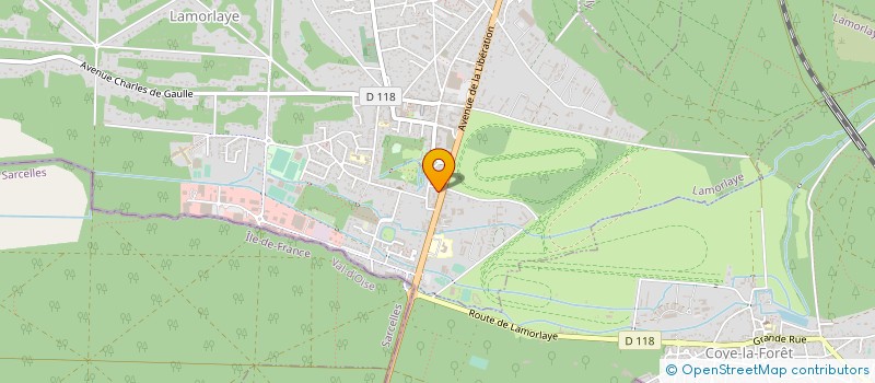 localisation de l'entreprise ACDS  SENLIS