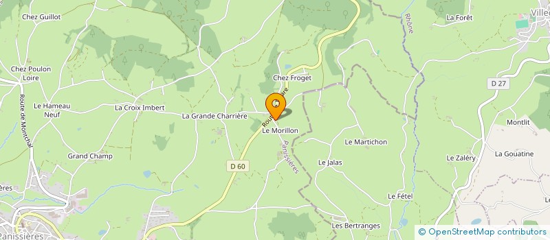 localisation de l'entreprise ACDS  PANISSIERES