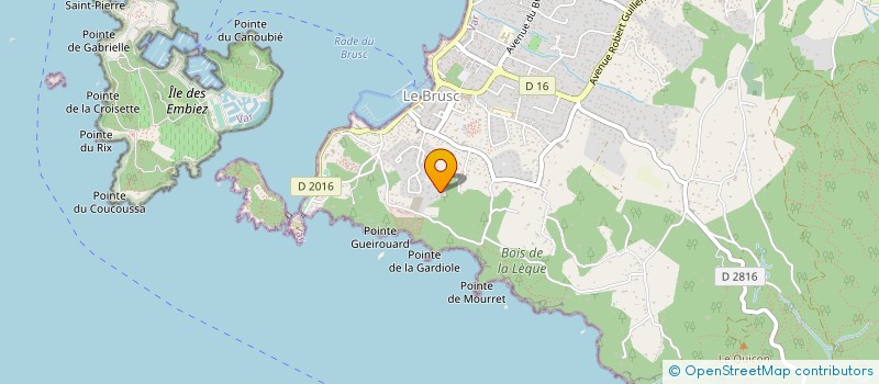 localisation de l'entreprise ACDS AUDIT CONSEILS DEVELOPPEMENT ET STRATEGIE à SIX-FOURS-LES-PLAGES