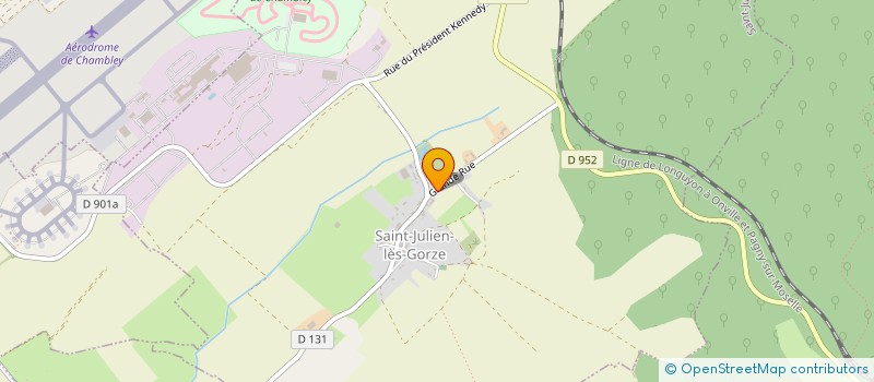 localisation de l'entreprise ACDSM  SAINT-JULIEN-LES-GORZE