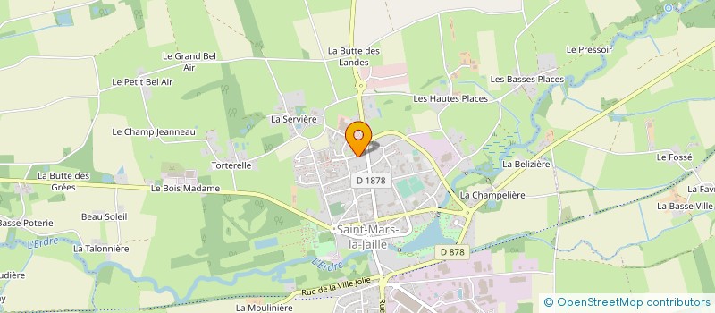 localisation de l'entreprise ACDT à VALLONS-DE-L'ERDRE